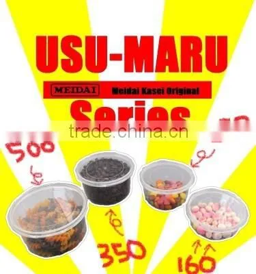 Design Patented Thin Round Food PP Packaging Box for Preventing Unwanted Open