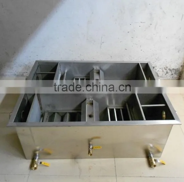 no power grease trap for oil filter
