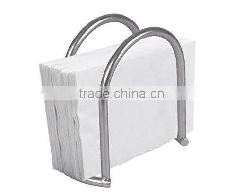 Home Basics Napkin Holder, Satin Nickel Simplicity Collection photo-2