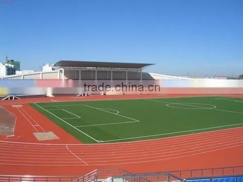High Quality Low Price IAAF Certification Compound Running Track, Sandwich System Sports Running Track photo-4