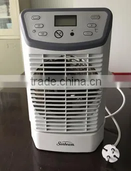 1000w Fan Controller With Thermostat 2000w Electric Fan Heater With LCD and Remote for Germany Market Lcd Fan Heater Lcd Heater photo-3