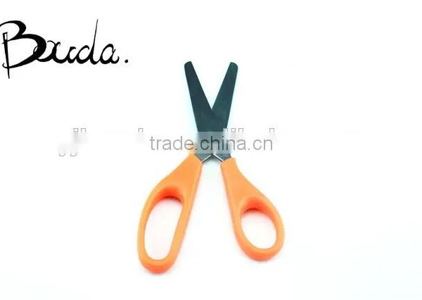 Small Handle Stainless Steel With Plastic Handle Children Scissors BD-S1611 photo-2