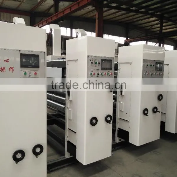 Good Quality Corrugated Box Printing Slotter Die Cutter With Stacker Machine photo-4