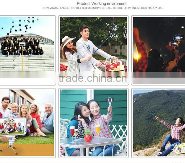 Fashion Wholesale Monopod Monopod Selfie Stick for Smartphone/mobile Phone/camera Accessory photo-6