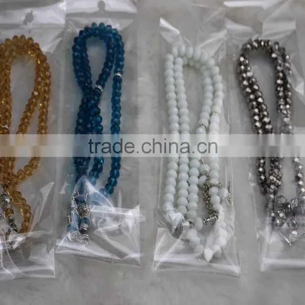 Factory Directly Sale Best Quality K9 Crystal Material Muslim 99pcs/strand Prayer Beads Hot Selling photo-5