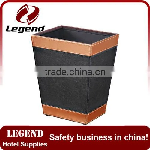 Leatherette Recycling Waste Bin Hotel Room photo-2