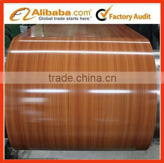 Wooden PPGI Pre-painted Galvanized Building Matrial 2015 Hot Dipped Steel Coils/Sheets photo-6