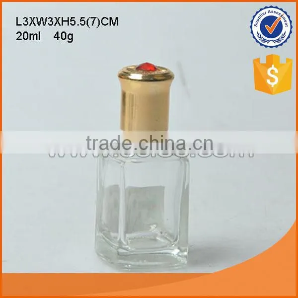 Popular Glass Cosmetic Bottle With Lid