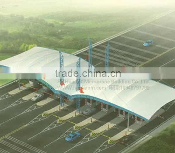 Unique Design Energy-saving Economical Toll Station Membrane PVDF photo-2