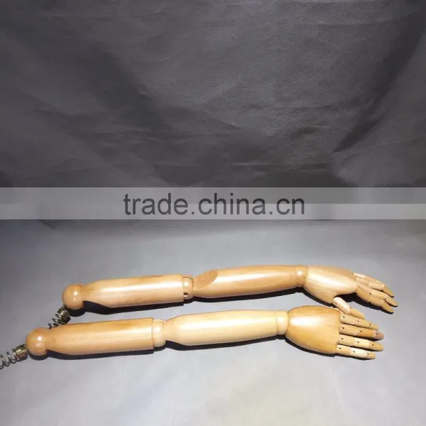 Male Wooden Arms Brown Color Wooden Arms Ancient Brown Wooden Arms Display Mannequn's Long Arms photo-4