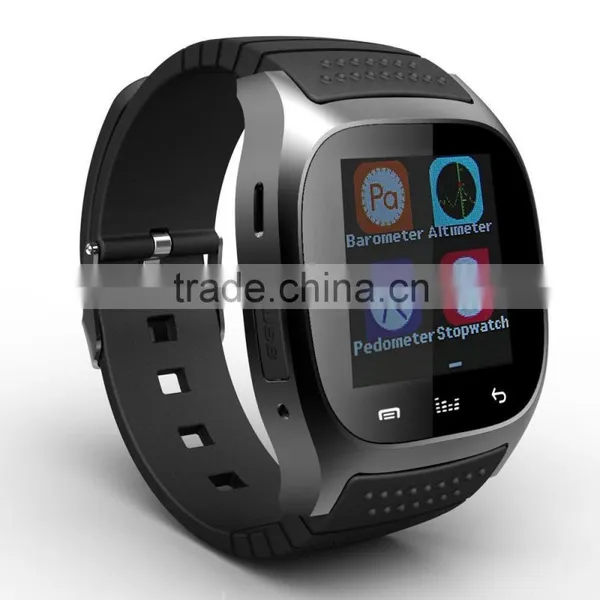 Waterproof Smartwatch M26 Bluetooth Smart Watch With Led Alitmeter Music Player Pedometer For Apple Ios Android Smart Phone photo-3