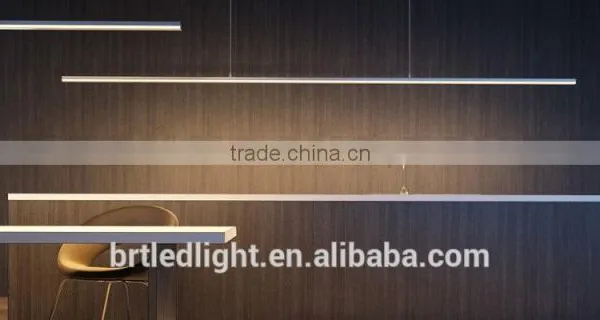 High Quality Aluminum Shape Led Linear Light 30w 40w Led Suspended Ceiling Lighting for Offices photo-3