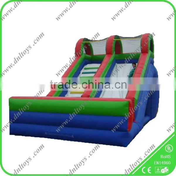Inflatable Cheap Popular Indoor Playground, Playground Equipment With Plastic Slide photo-3
