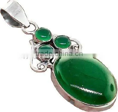 A3036 Sterling Silver Blue Topaz. Pendant, Semiprecious Pendant, Silver Pandant photo-5