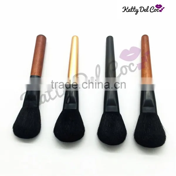 Custom Logo Makeup Brushes Black Goat Hair Upgrade Supplier's Choice photo-2