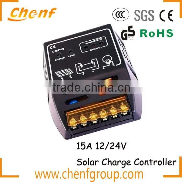 Newest PWM cheap 15a 12v solar controller for street light