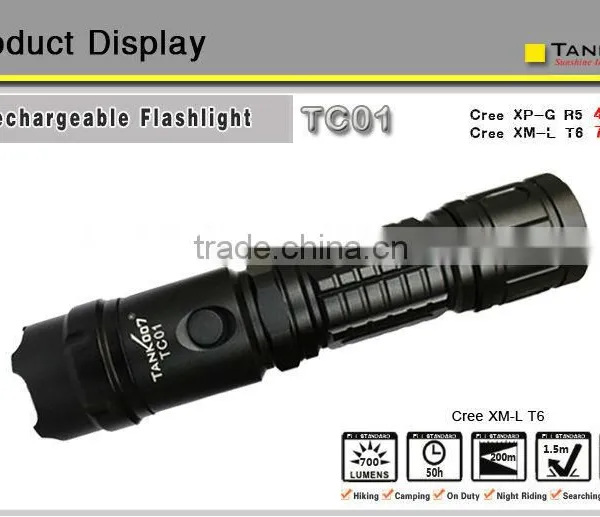 Flashlights Type and 420 Lumens LED Light Source LED Flashlight photo-3