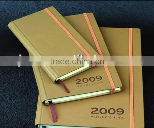 High Quality Customized Brown Kraft Cover Paper Notebooks photo-4