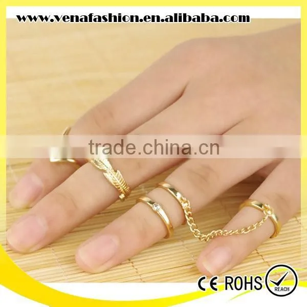 5pcs Rings Set Slave Rings Jewelry, Fashion Rings Jewelry Quality Choice