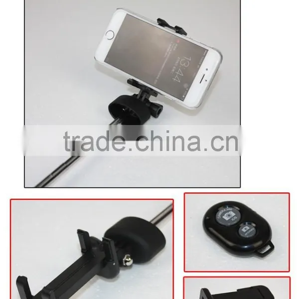 UV Resistance 3 Folding Selfie Clamp Stick Special Use Unique Design Umbrella photo-2