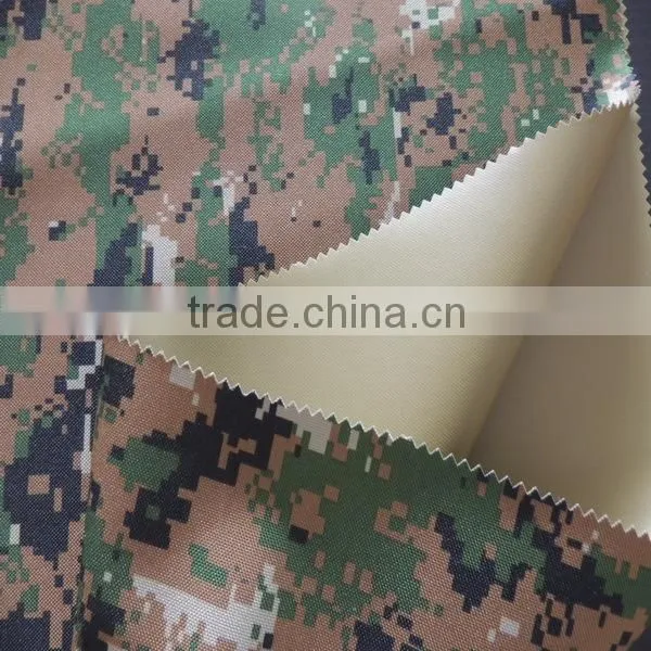 Hot Sale PVCPU Coated Camouflage Stock Polyester Fabric Quality Choice photo-3