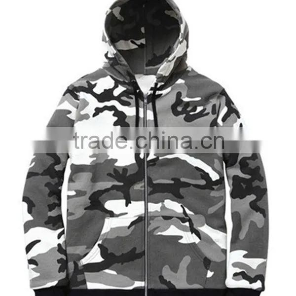 Sublimated Plain Camo Design Hoodies With Good Price photo-3
