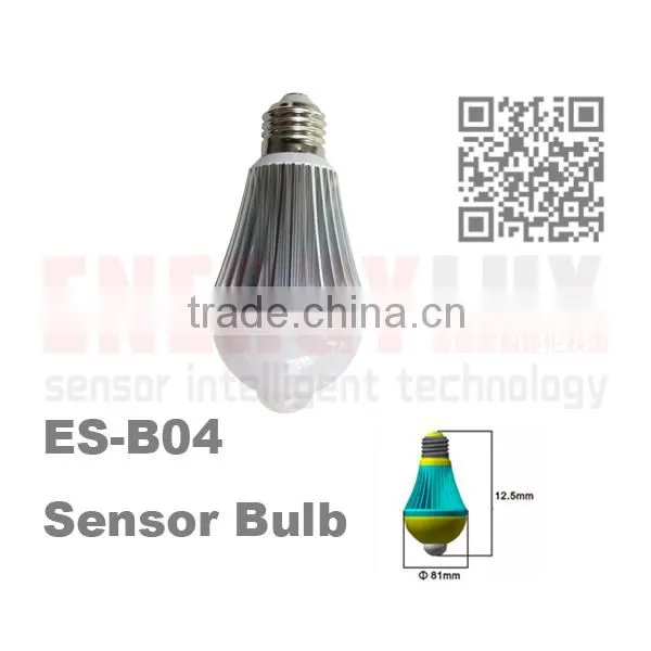 ES-B04 E27 Bulb With Movement Detector 6W photo-2