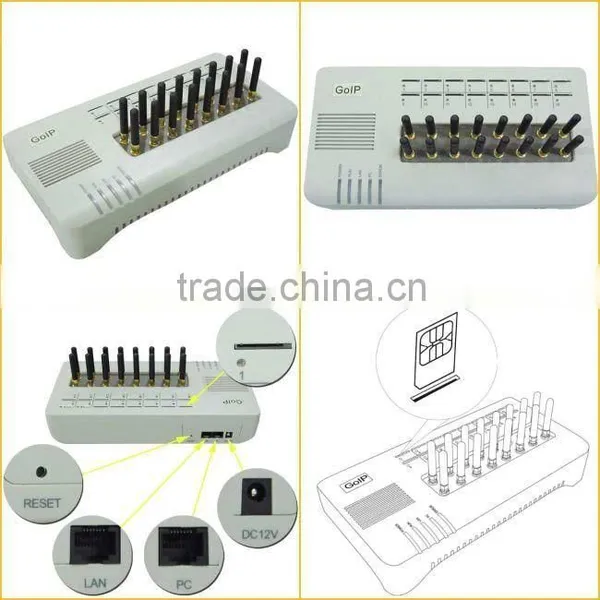 NEW GOIP_16 Free International Calls GOIP16 Ports Gsm Voip Gateway/gsm Voip Gateway/ photo-3