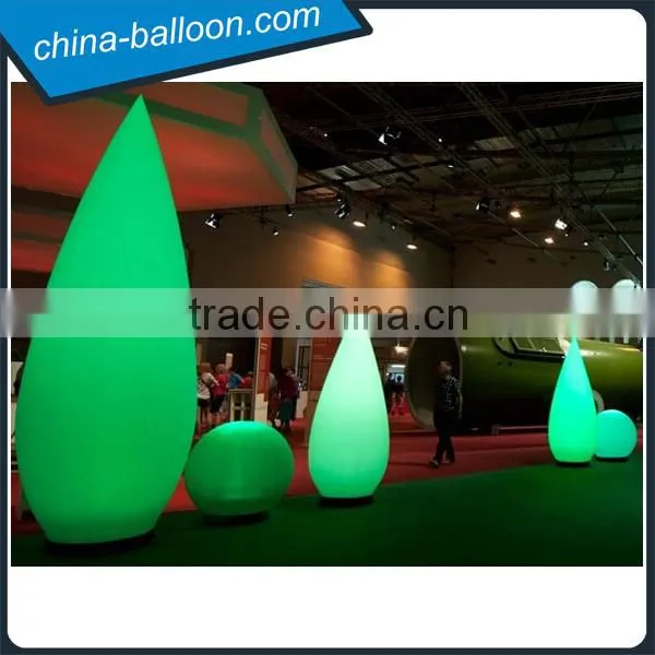 Inflatable Led Wick / Lighting Inflatable Ground Decoration From China