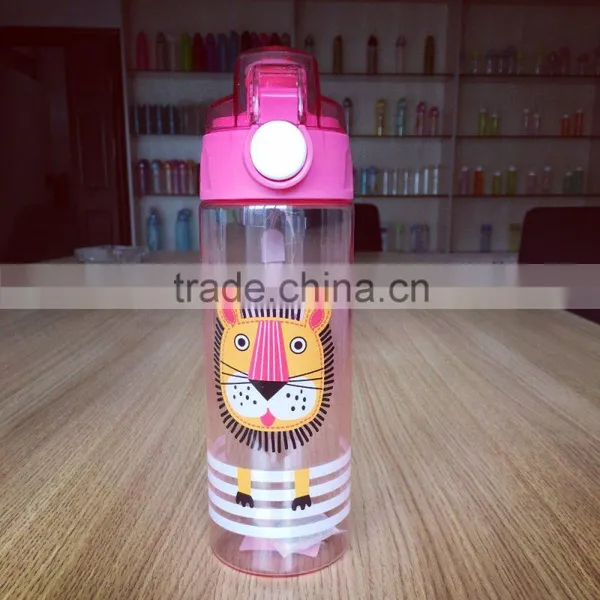 Clear Colorful Gift Drinking Portable Custom Water Bottle /BPA Free Water Bottle