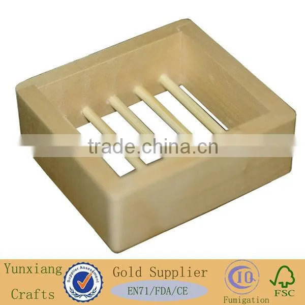 Natural Soap Dish Bathroom Wood Soap Dish