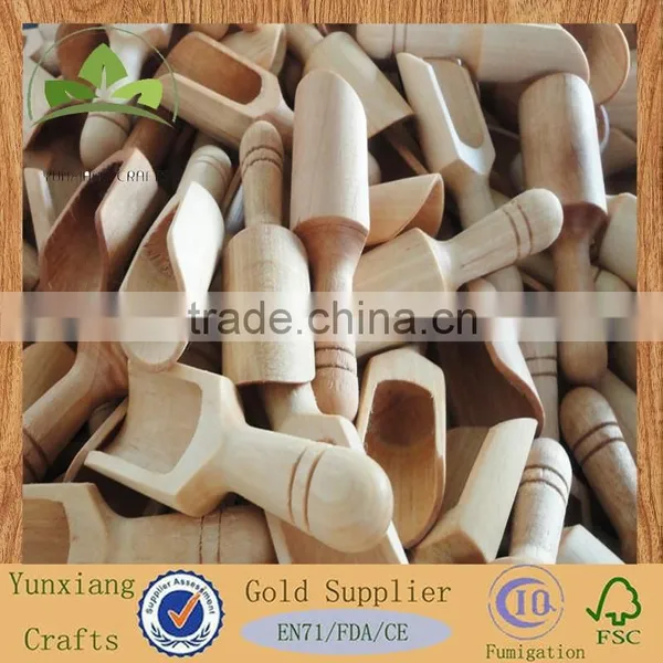 Welcome Wooden Bath Salt Spoon