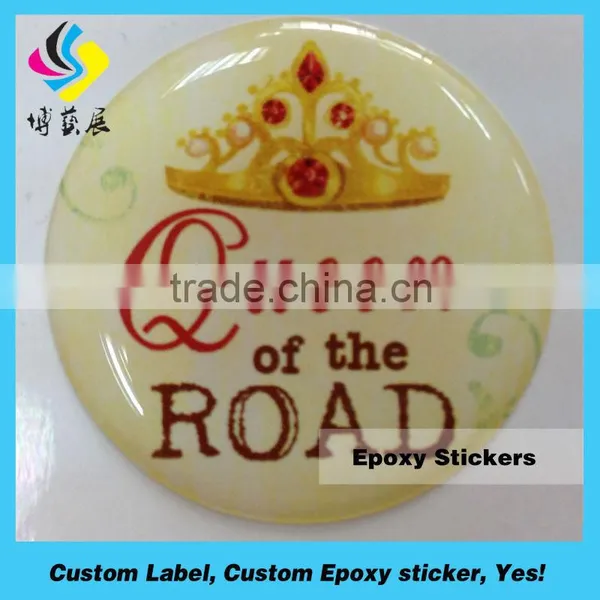Custom Clear Domed Sticker,epoxy Sticker;epoxy Label photo-4