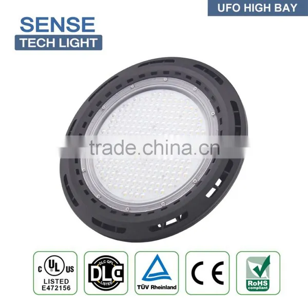 160W LED UFO Highbay With EU Standard Plug and 1.5 Meter Wire