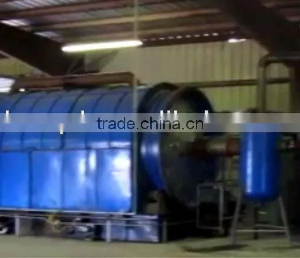 Continuous Waste Tire Pyrolysis Plant