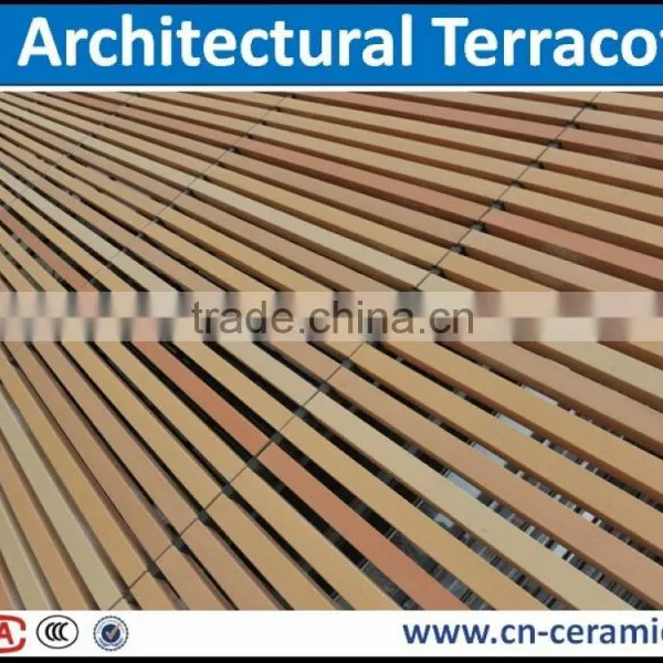 Fireproof Treatment Building Material Factory Price-terracotta Louver photo-2