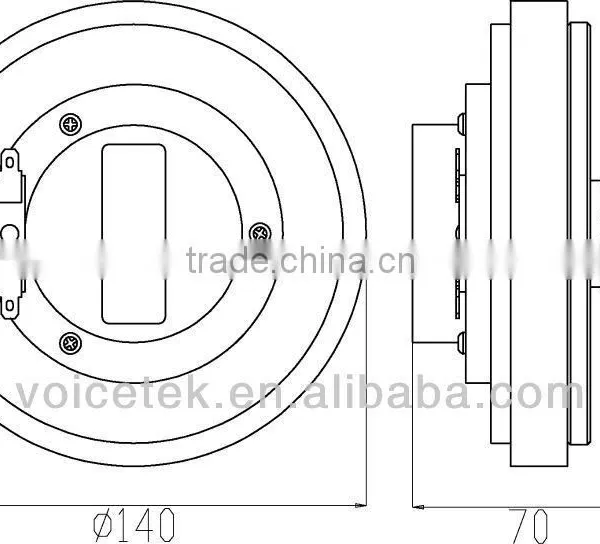 TSCT-5101 Hot Selling Tweeter Professional Neo Audio Speaker 6 Inch Exit Compression Driver photo-2