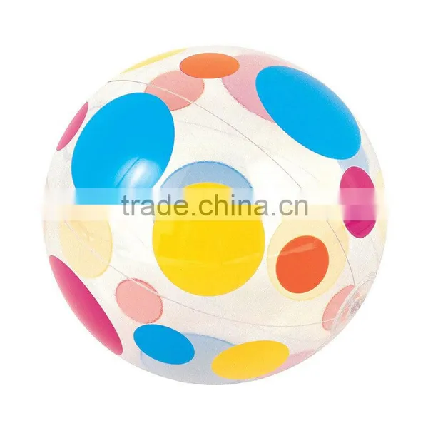 Transparent Rainbow Giant Beach Ball photo-2