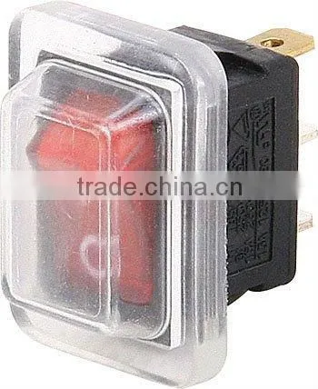 3pin Mini Rocker Switch Chzjcz*1-/Rocker Switch 2/*-122/*-/ *-12 Oval Ellipse With Lighted photo-3