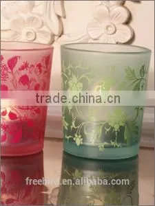 Christmas Wedding Favors Home Decoration Printed Candle Holder photo-2