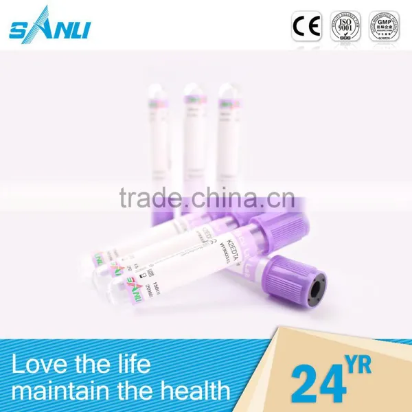 China Lavender Cap K2 K3 Edta Vacuum Blood Collecton Test Tube for Sale photo-4