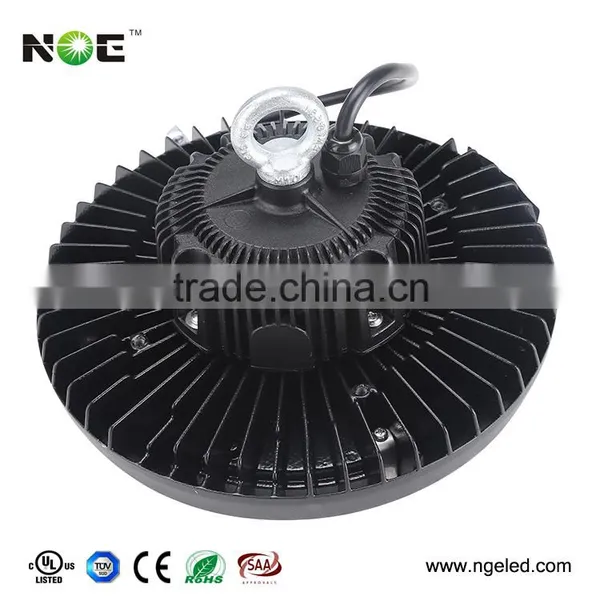 IP65 Samsung SMD Meanwell Driver Aluminum Lamp Body Material Ufo 150w Led High Bay photo-3
