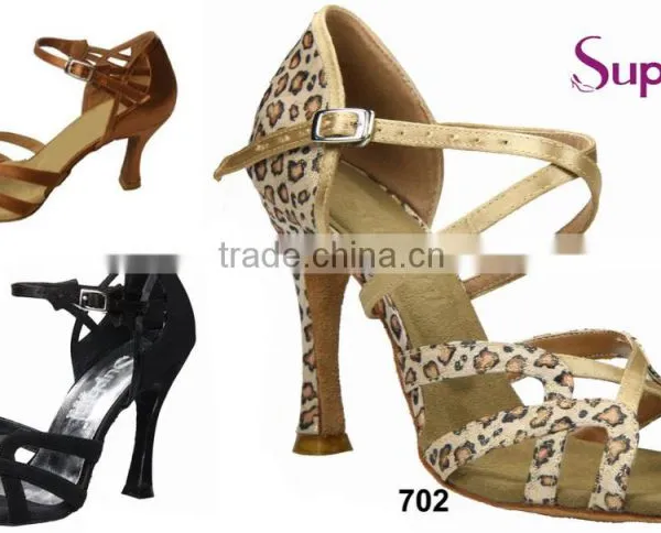 2016 Suphini Leopard Latin Salsa Dance Shoes photo-3