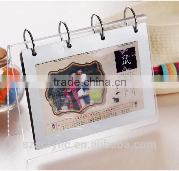 Acrylic Triangle Desk Calendar Hot Sale photo-2