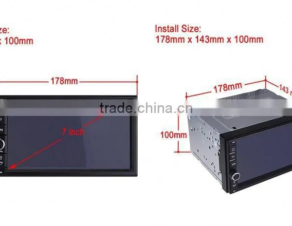2016 Newest Entertainment System Car DVD Player For Universal Set photo-5