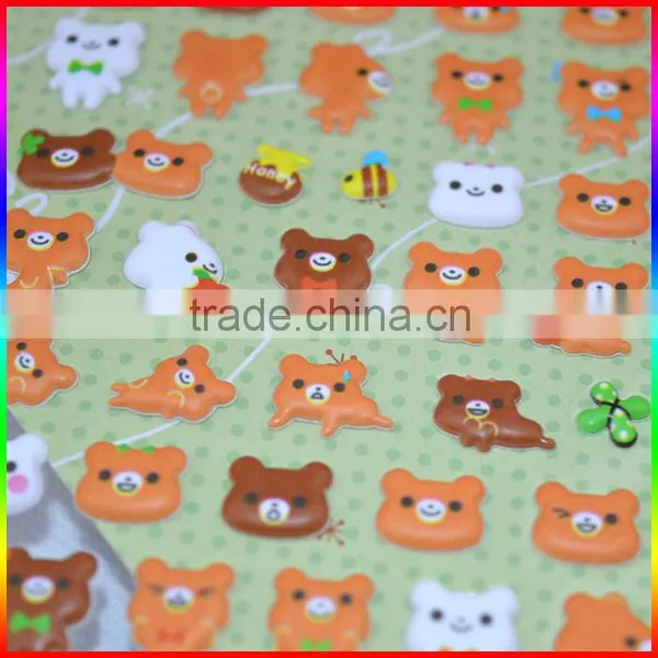 Cartoon Bear EVA Sticker photo-2