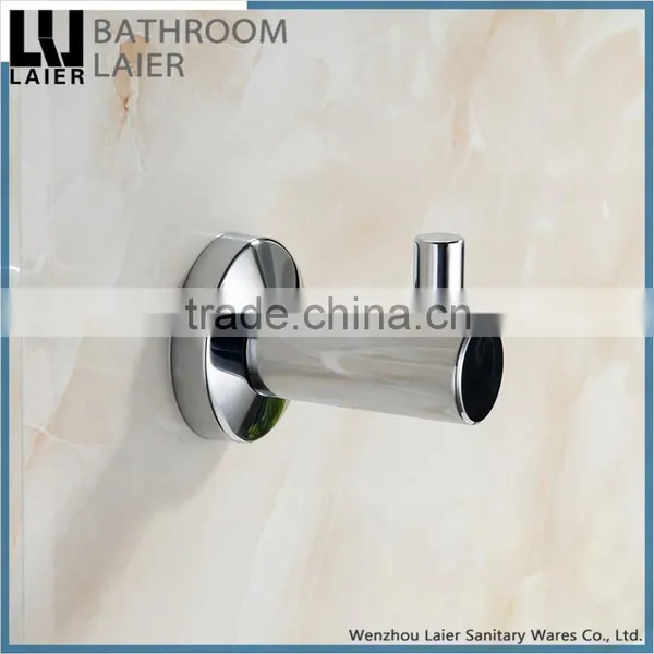 11935 Hot Sell Hotel Equipment Bathroom Accessory Set Wall Mount Robe Hook photo-2