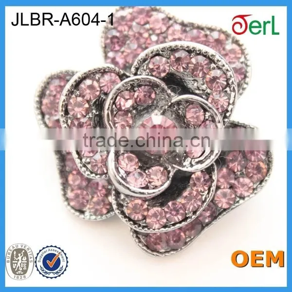 Fashion Jewelry Bulk Rhinestone Vintage Brooches photo-6