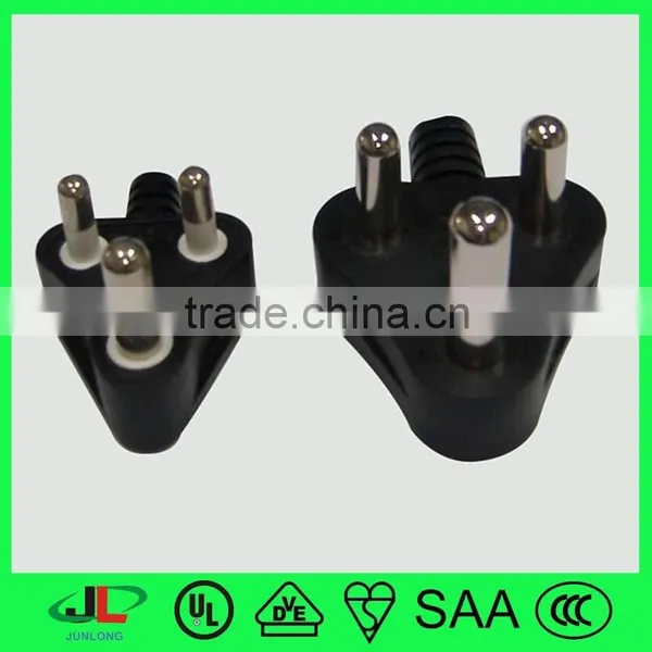 India 3 Round Prong AC Male Plug Extension Cord With C7 Female Plug photo-2
