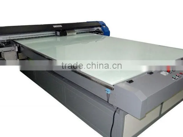 Automatic Flatbed LED UV Printer 1700MM With CMYK Color/Two Print Heads